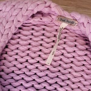 Free People Lavender Knit Sweater